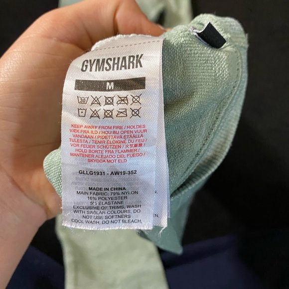 Gymshark green camo seamless leggings - Picture 3 of 5